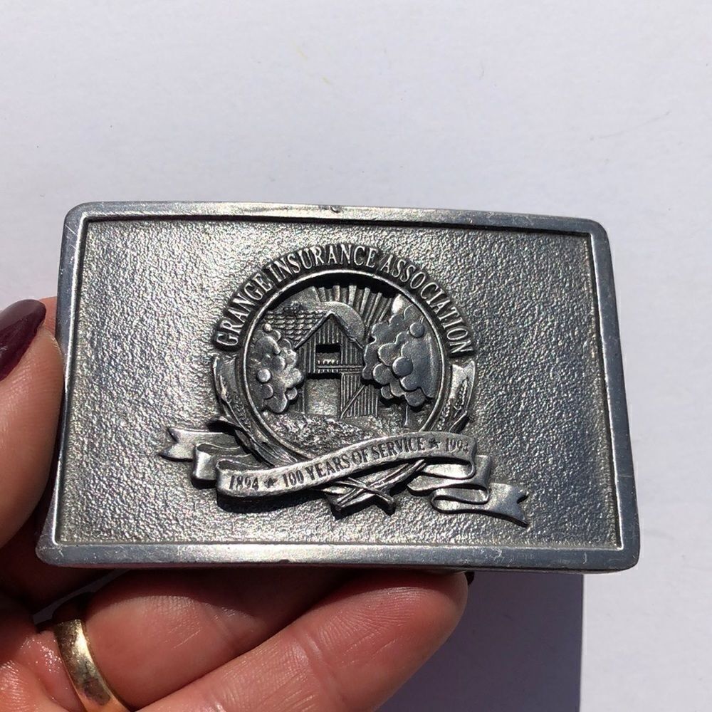 General insurance association belt buckle